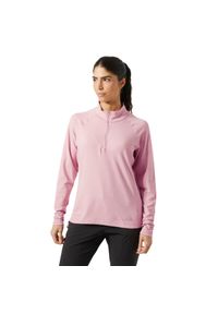 Damska bluza dresowa 1/2 z zamkiem błyskawicznym Helly Hansen Tyri. Kolor: różowy. Materiał: dresówka #1