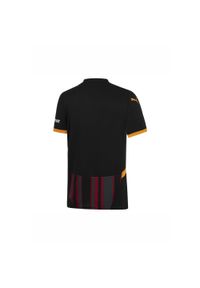 Puma - Męska koszulka Galatasaray SK 24/25 PUMA Black Intense Orange. Kolor: żółty, czarny, pomarańczowy, wielokolorowy