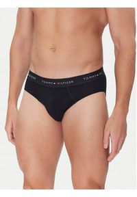 TOMMY HILFIGER - Tommy Hilfiger Komplet 3 par slipów UM0UM03471 Czarny. Kolor: czarny. Materiał: bawełna #9