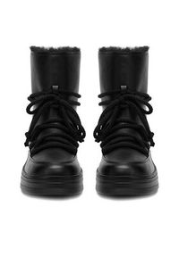 DeeZee Śniegowce HX24025-1 Czarny. Kolor: czarny. Materiał: materiał #7