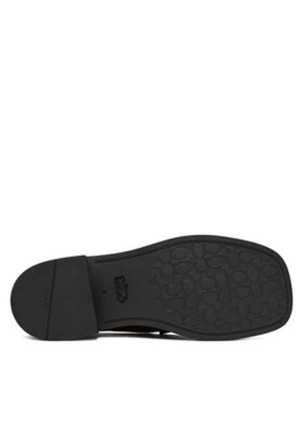 Coach Loafersy CCH83 Bordowy. Kolor: czerwony. Materiał: skóra