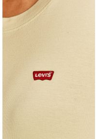 Levi's® - Levi's - T-shirt. Okazja: na spotkanie biznesowe, na co dzień. Kolor: zielony. Materiał: dzianina. Wzór: gładki. Styl: biznesowy, casual #5