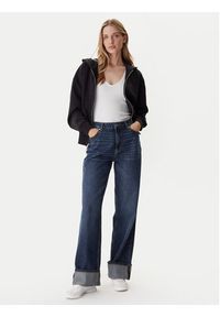 Calvin Klein Bluza LV044C211G Czarny Relaxed Fit. Kolor: czarny. Materiał: bawełna #5