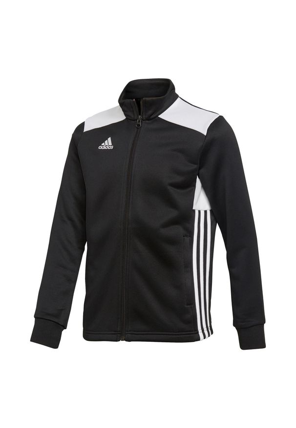 Adidas - Bluza dla dzieci adidas Regista 18 Polyester Jacket Junior czarna. Kolor: czarny