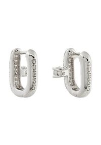 Guess Kolczyki JSBE04 548JW Srebrny. Materiał: metalowe. Kolor: srebrny #5