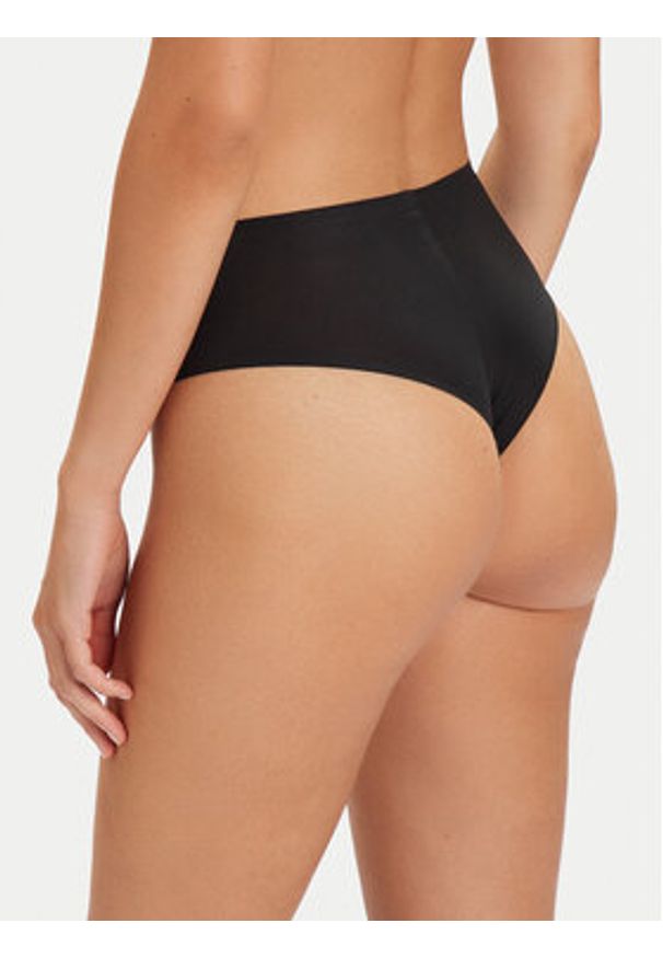 Chantelle Figi brazylijskie Soft Stretch C10630 Czarny. Kolor: czarny. Materiał: syntetyk