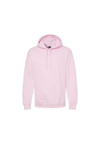 GILDAN - Bluza Z Kapturem Dla Dorosłych Unisex Softstyle Fleece Midweight. Typ kołnierza: kaptur. Kolor: różowy