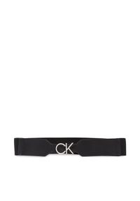 Calvin Klein Pasek Damski Re-Lock Waist Belt 50Mm K60K611104 Czarny. Kolor: czarny #1