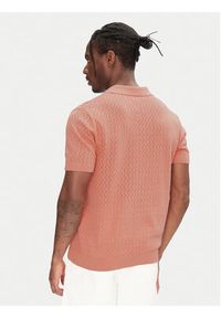 Selected Homme Sweter 16097572 Różowy Regular Fit. Kolor: różowy. Materiał: bawełna #4