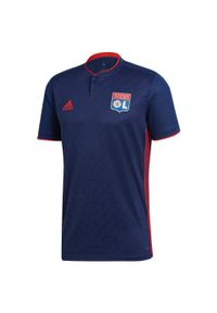 Adidas - Koszulka piłkarska dla dzieci Olympique Lyon 18/19. Materiał: poliester. Technologia: Dri-Fit (Nike). Sport: piłka nożna #1