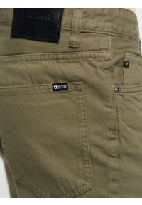 Big-Star - Szorty męskie jeansowe Aden 830. Kolor: zielony. Materiał: jeans. Styl: elegancki, sportowy #3