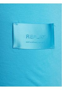 Replay T-Shirt W3591M.000.23608P Niebieski Regular Fit. Kolor: niebieski. Materiał: bawełna #6