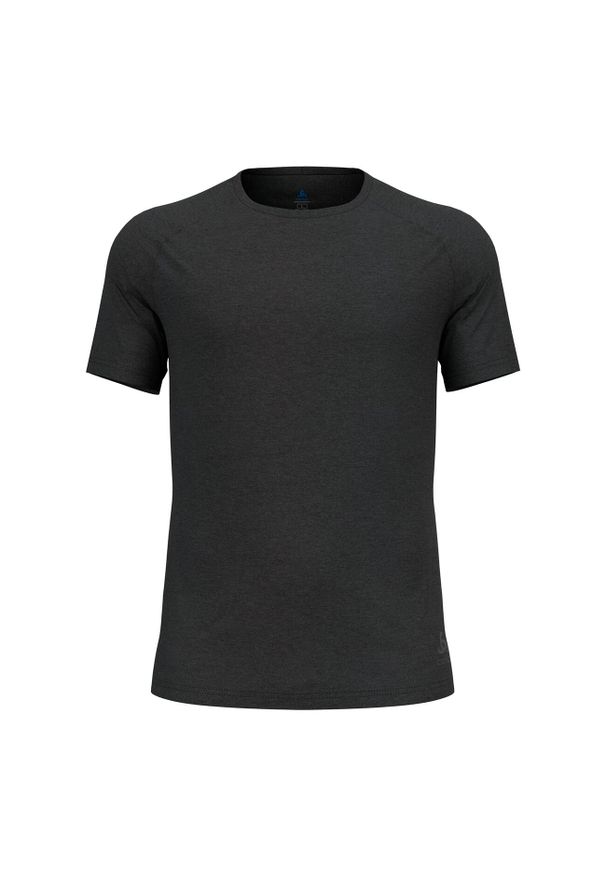 Koszulka do biegania męska Odlo T-shirt crew neck ACTIVE 365. Kolor: czarny, szary, wielokolorowy