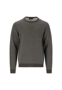 Pulower Whistler Borge. Kolor: szary. Styl: sportowy