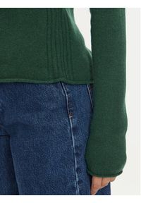 TOMMY HILFIGER - Tommy Hilfiger Sweter WW0WW44161 Zielony Regular Fit. Kolor: zielony. Materiał: wełna #5