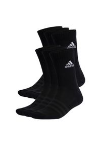 Adidas - Cushioned Sportswear Crew Socks 6 Pairs. Kolor: biały, wielokolorowy, czarny. Materiał: materiał. Sport: fitness #1