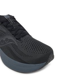 Saucony Buty do biegania Ride 18 Wide S21001 Czarny. Kolor: czarny. Materiał: materiał #4