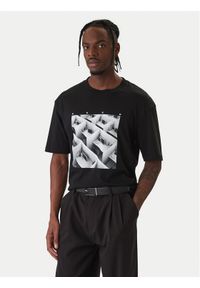 Hugo - HUGO T-Shirt Dodger 50553330 Czarny Regular Fit. Kolor: czarny. Materiał: bawełna #1