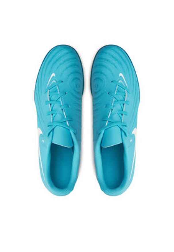 Nike Buty do piłki nożnej Phantom Gx II Club IC FJ2568 400 Niebieski. Kolor: niebieski. Materiał: skóra