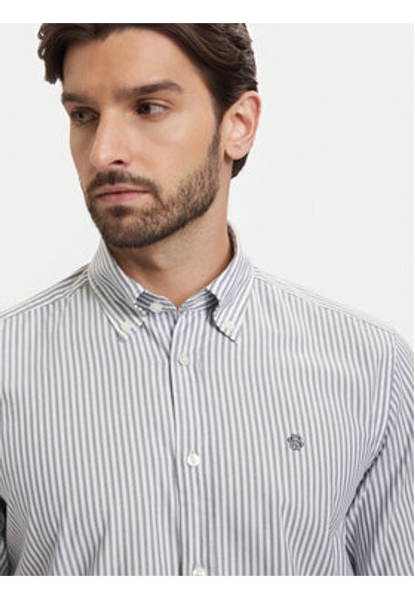 BOSS Koszula H-Liam 50560399 Niebieski Regular Fit. Kolor: niebieski. Materiał: bawełna