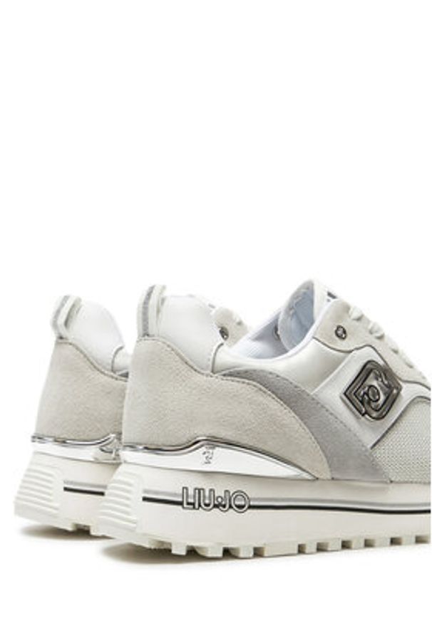 Liu Jo Sneakersy Maxi Wonder 73 BF4007 PX380 Biały. Kolor: biały. Materiał: materiał