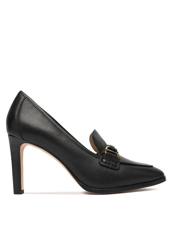 Lauren Ralph Lauren - LAUREN RALPH LAUREN Szpilki 802P04169001 Czarny. Kolor: czarny. Materiał: skóra. Obcas: na szpilce