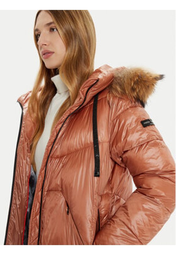 Frieda & Freddies Kurtka zimowa 3847C Miedziany Regular Fit. Kolor: brązowy. Materiał: syntetyk. Sezon: zima