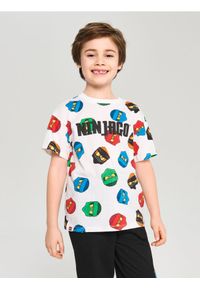Sinsay - Koszulka Ninjago - biały. Kolor: biały #1