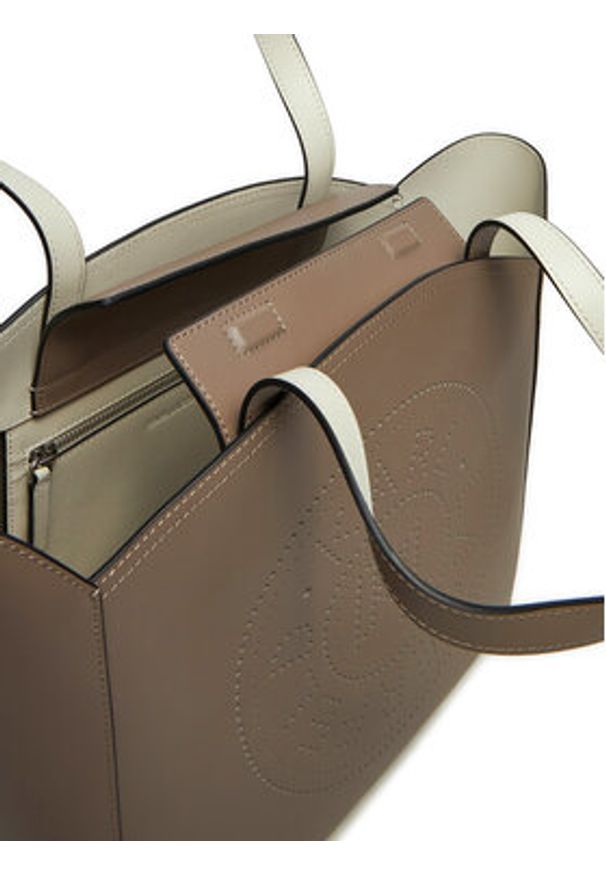 Karl Lagerfeld - KARL LAGERFELD Torebka A1W30060 Szary. Kolor: szary. Materiał: skórzane