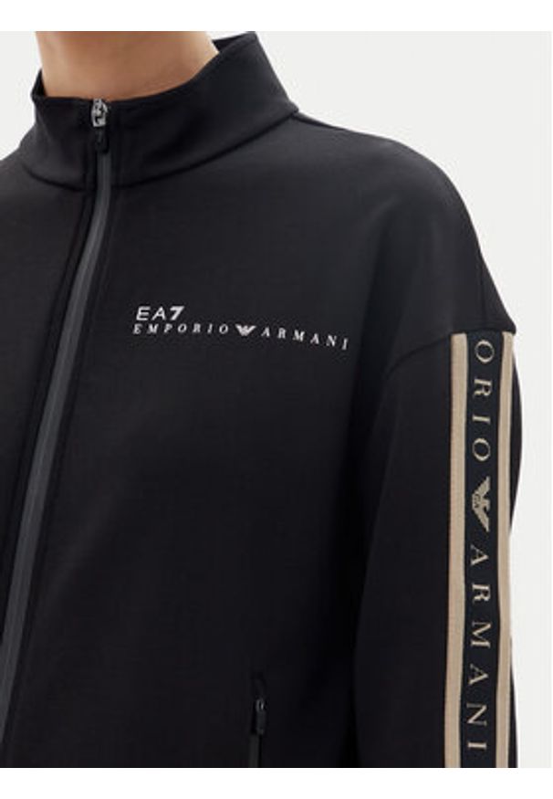 EA7 Emporio Armani Bluza 7W000275 AF12501 UC001 Czarny Regular Fit. Kolor: czarny. Materiał: syntetyk