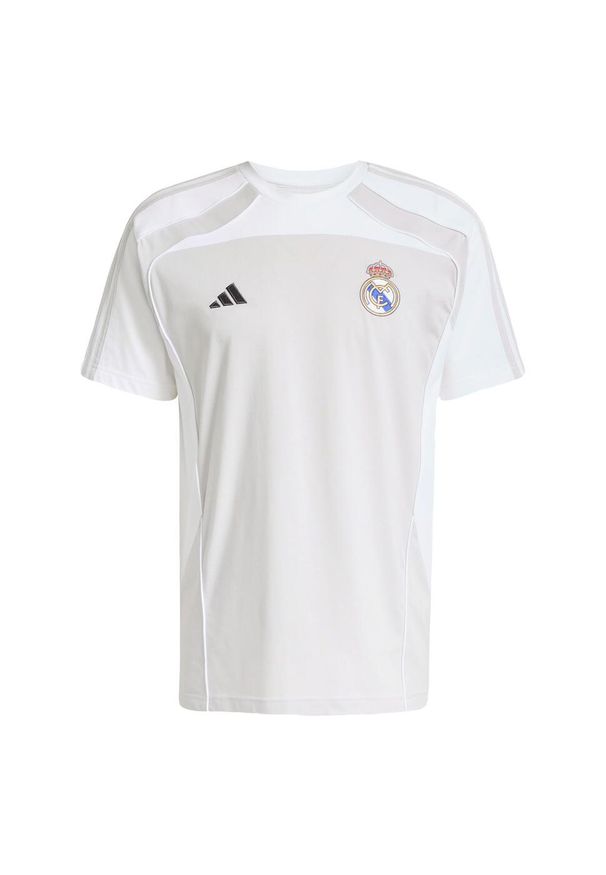 Adidas - Koszulka Real Madrid UBP. Kolor: biały, wielokolorowy, szary. Sezon: lato. Sport: piłka nożna