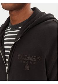 Tommy Jeans Bluza Varsity DM0DM20835 Czarny Relaxed Fit. Kolor: czarny. Materiał: bawełna