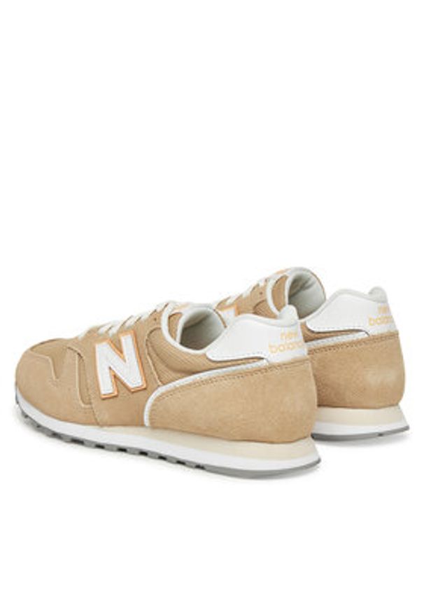 New Balance Sneakersy WL373SQ2 Brązowy. Kolor: brązowy. Materiał: zamsz, skóra. Model: New Balance 373