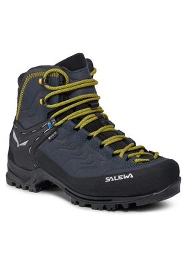 Salewa Trekkingi Rapace Gtx GORE-TEX 61332-0960 Granatowy. Kolor: niebieski. Materiał: nubuk, skóra. Technologia: Gore-Tex. Sport: turystyka piesza