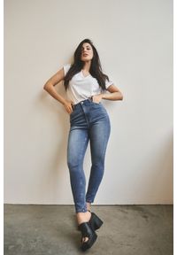 MOODO - Jeansy skinny z wysokim stanem. Stan: podwyższony #1