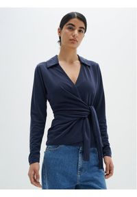 InWear Bluzka Minnie 30107841 Granatowy Regular Fit. Kolor: niebieski. Materiał: syntetyk #1