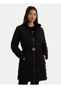 Lauren Ralph Lauren - LAUREN RALPH LAUREN Płaszcz zimowy 297951283001 Czarny Straight Fit. Kolor: czarny. Materiał: syntetyk. Sezon: zima