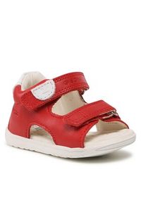 Geox Sandały B Sandal Macchia Boy B254VB08554C7000 Czerwony. Kolor: czerwony #7
