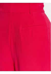 DKNY Spodnie materiałowe P3EK8Q84 Różowy Regular Fit. Kolor: różowy. Materiał: materiał, syntetyk