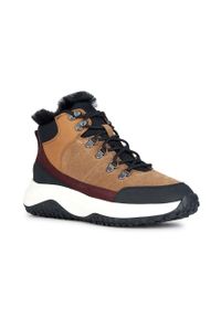 Geox sneakersy D OLIVIERA + GRIP C kolor brązowy D36VNC 02232 CS69B. Zapięcie: sznurówki. Kolor: brązowy. Styl: klasyczny #4