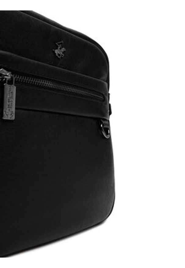Beverly Hills Polo Club Torebka C-BHPC-L-018-08 Czarny. Kolor: czarny. Materiał: syntetyk, materiał