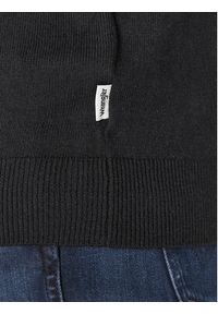 Wrangler Sweter 112343108 Czarny Regular Fit. Kolor: czarny. Materiał: bawełna, syntetyk #4