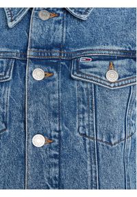 Tommy Jeans Kurtka jeansowa Izzie DW0DW16715 Niebieski Slim Fit. Kolor: niebieski. Materiał: bawełna #8