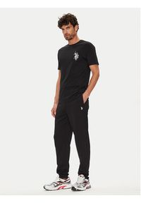 U.S. Polo Assn. Spodnie dresowe MUP4416 Czarny Relaxed Fit. Kolor: czarny. Materiał: bawełna #5