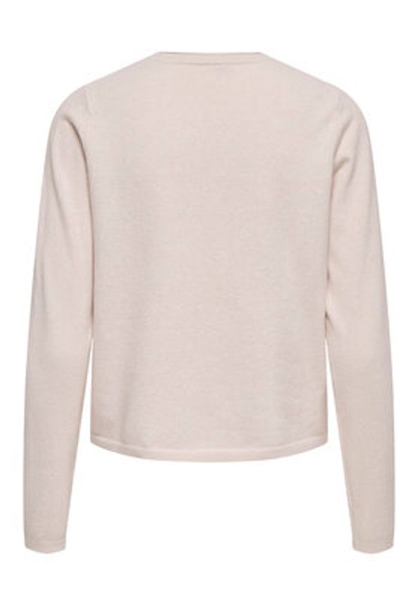 only - ONLY Kardigan Loyal 15371151 Beżowy Regular Fit. Kolor: beżowy. Materiał: syntetyk