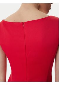 Marella Sukienka koktajlowa Perle 2613221063 Czerwony Slim Fit. Kolor: czerwony. Materiał: syntetyk. Styl: wizytowy #4