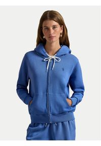Polo Ralph Lauren Bluza 211971699502 Niebieski Relaxed Fit. Typ kołnierza: polo. Kolor: niebieski. Materiał: bawełna #1