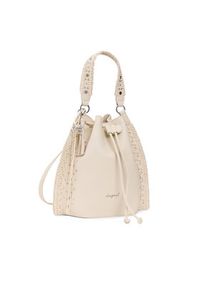 Desigual Plecak 26SAKP33 Beżowy. Kolor: beżowy. Materiał: skóra #5