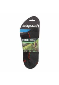 BRIDGEDALE - Skarpety do trekkingu Bridgedale Ultra Light T2 Merino Performance Low. Kolor: wielokolorowy, czarny, pomarańczowy, szary. Sport: turystyka piesza