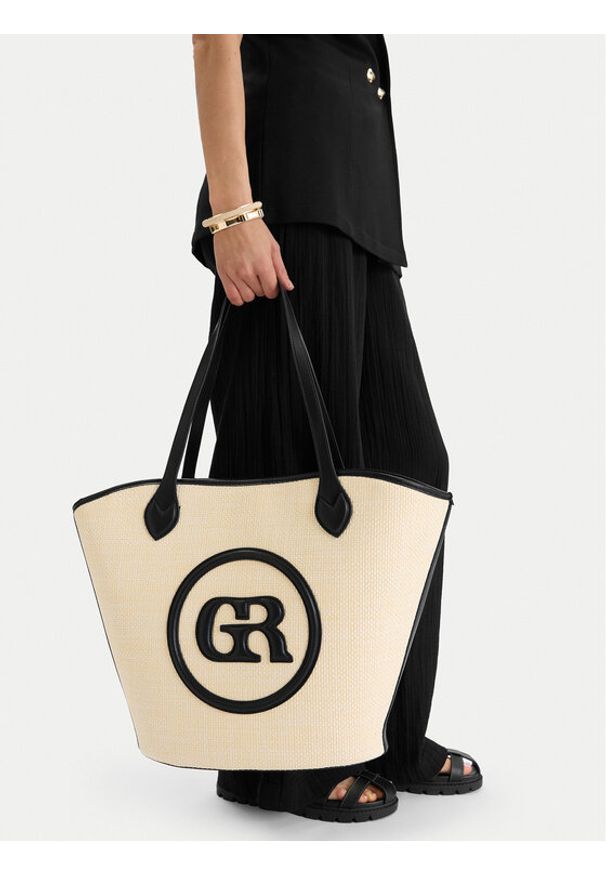 Gino Rossi - GINO ROSSI Torebka TYLO-V Biały. Kolor: biały